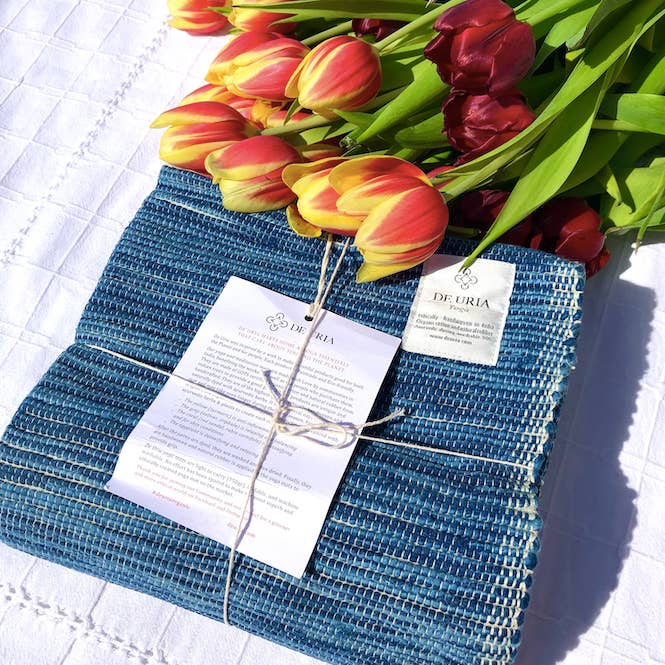 De Uria – wholesale Yoga mat – Indigo Yoga Mat “Spiritual Elevation”
