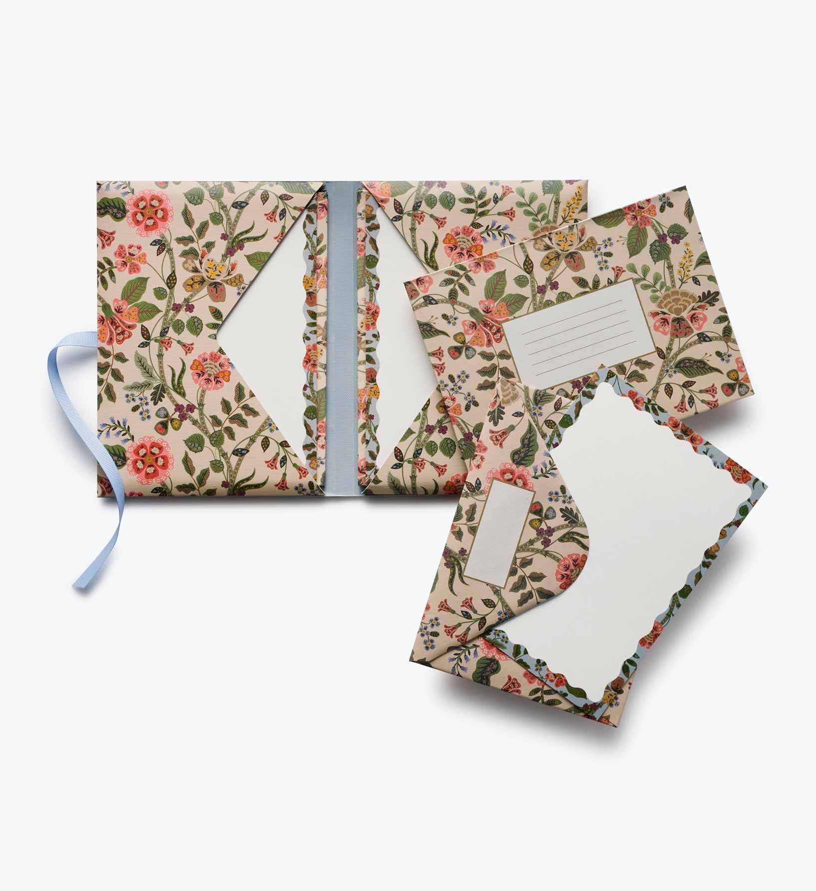Rifle Paper Co. - Wholesale Stationery/Notecard Set - Gracie Folio Stationery Set3