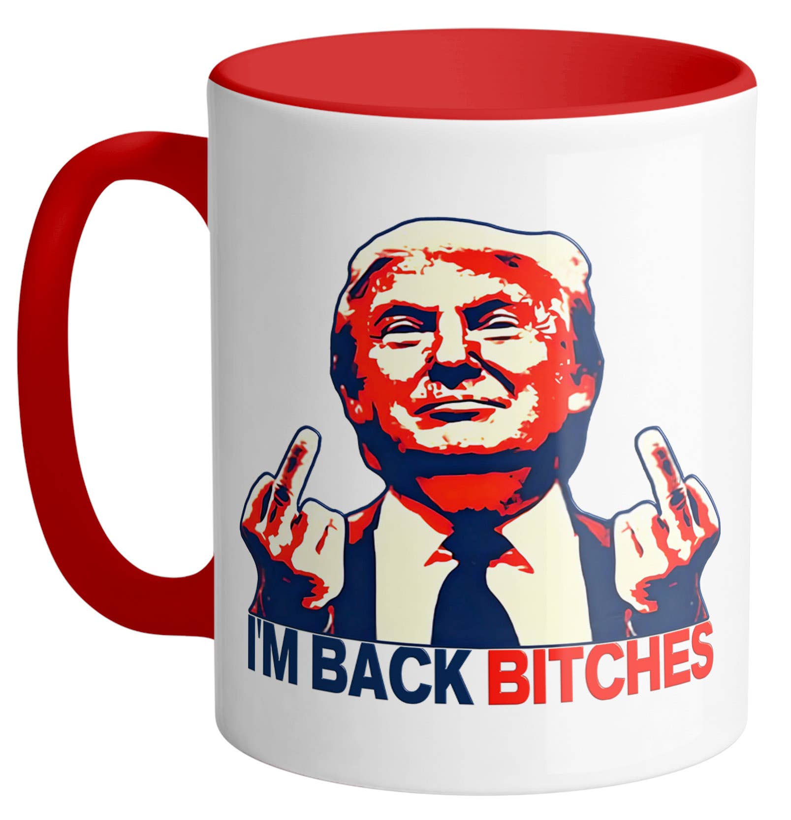 God And Glory Gifts - Wholesale Coffee Mug - I'm Back Bitches Trump Ceramic Coffee Cup 6