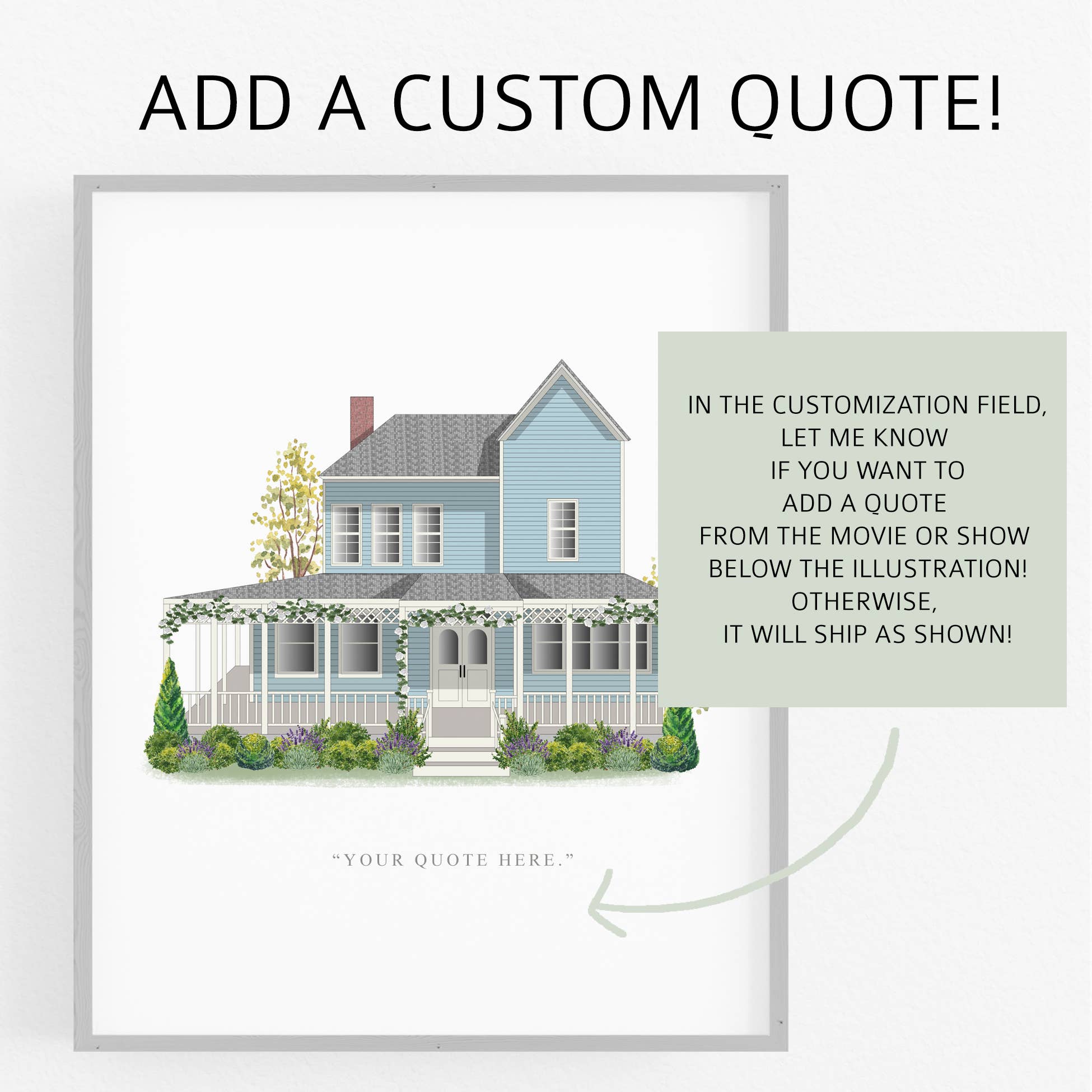 Fox Burrow Designs - Wholesale Art Print - Fiction Inspired - Lore's House1