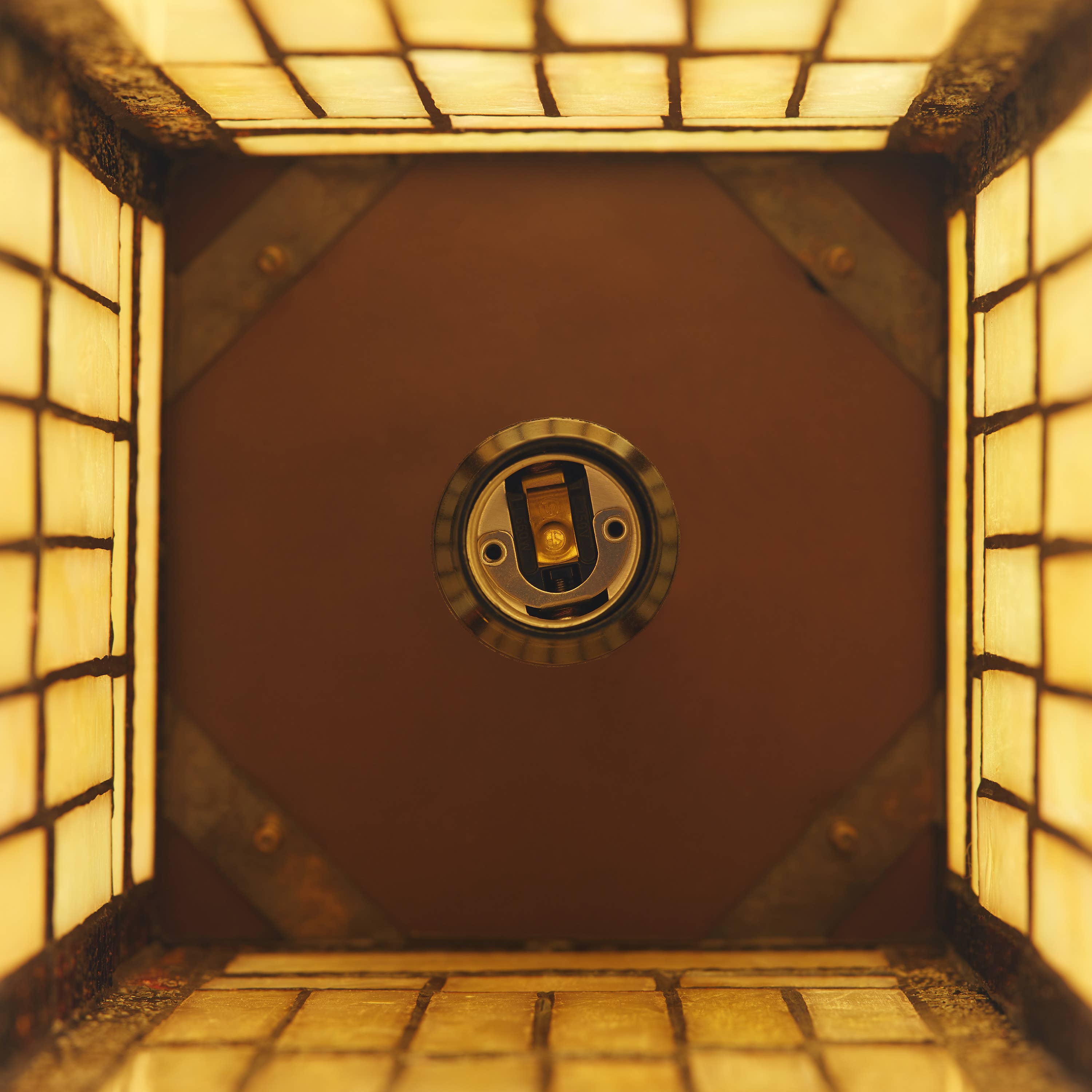 River of Goods - Wholesale Accent/Desk Lamp - 17"H Lilith Amber Hurricane Accent Lamp13