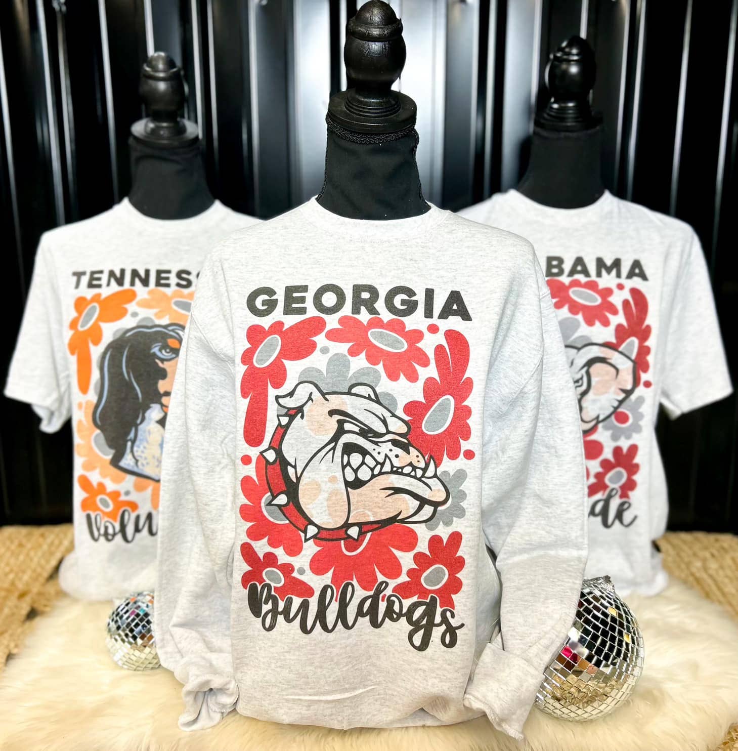 Truelove Apparel – wholesale Graphic sweatshirt – Women’s – Floral Boho Game Day Team Customized tee/sweatshirt