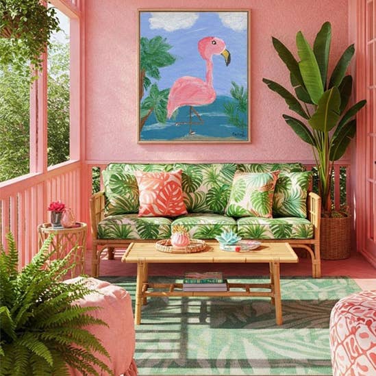 Coco the Flamingo for wholesale by Impeccable Pig Paintings