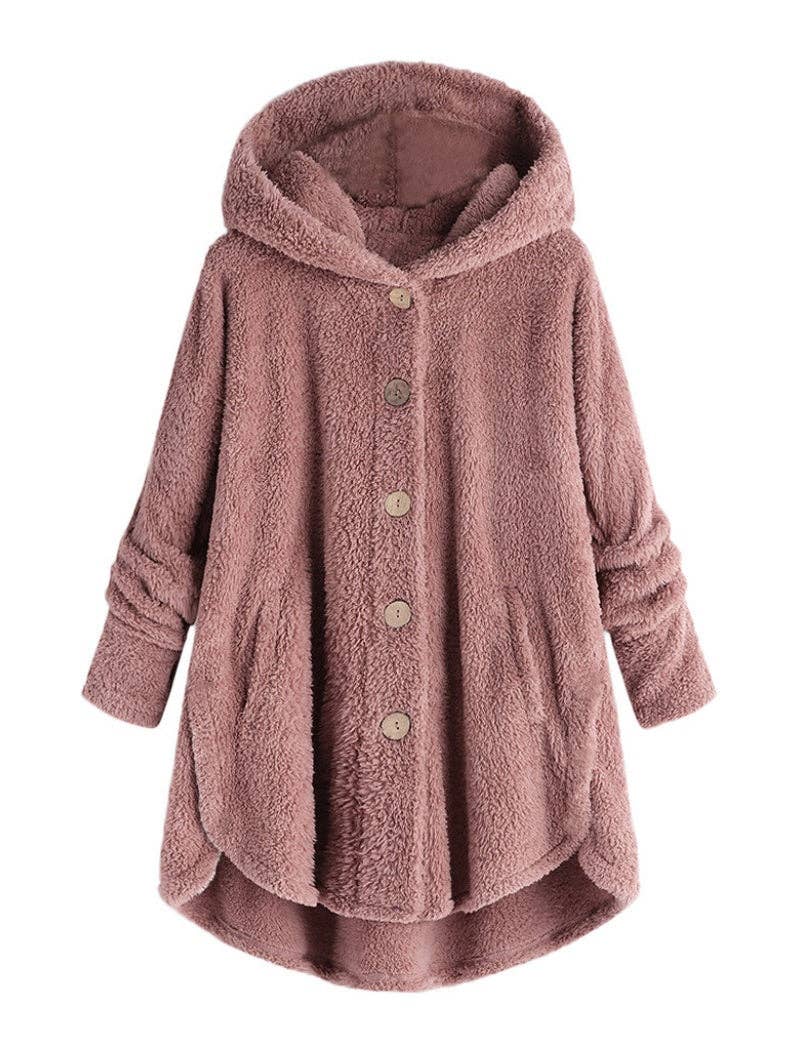 safistyle – Großhandel Jacke – Damen – Knopf-Hoch Gemütliche Kapuzenjacke7