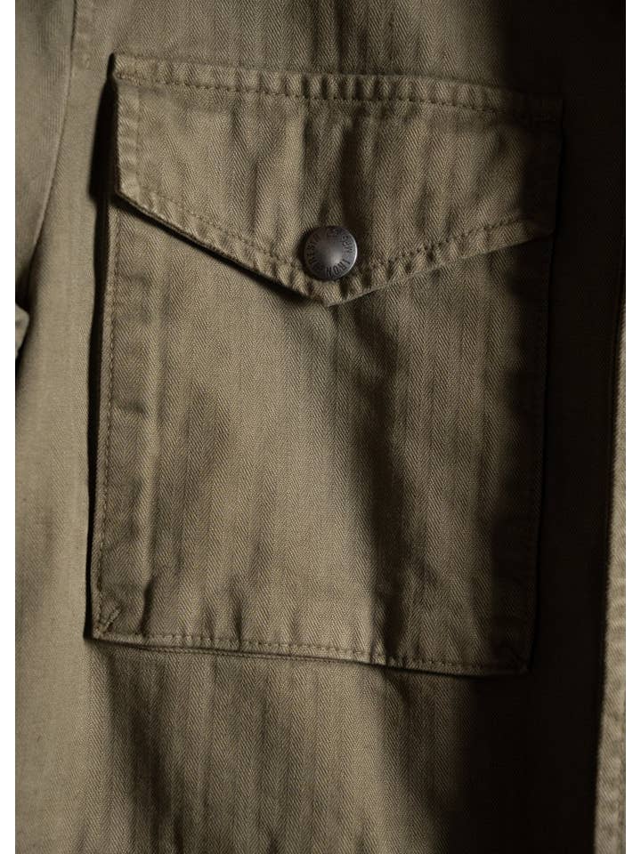 Iron & Resin - Wholesale Jacket - Men's - Herringbone M65 Jacket