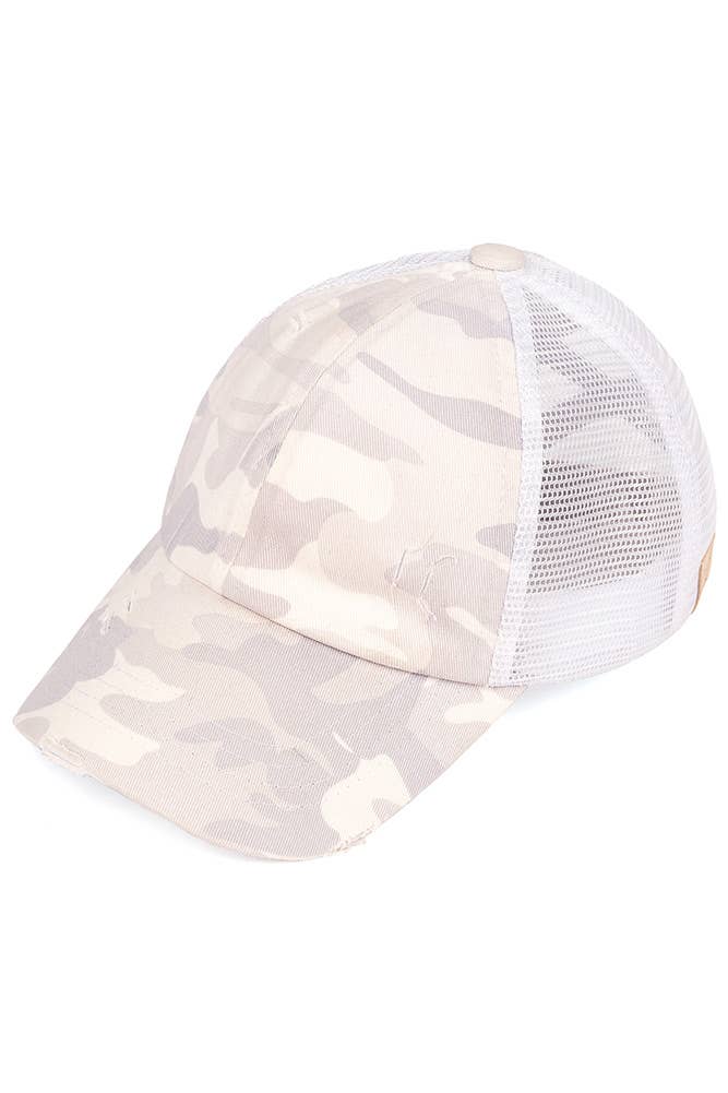 Hana - Wholesale Baseball Cap - Kids - C.C Kids Camo Cotton Twill Pony Cap6