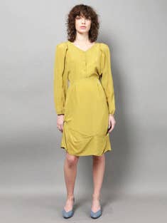 MOSTERD AVELINE BLOUSE voor wholesale door Ambali