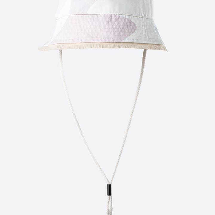 Gaucho Buenos Aires - Wholesale Bucket hat – Women's - Cotton Bucket Hat in Off-White & Pink Camouflage4