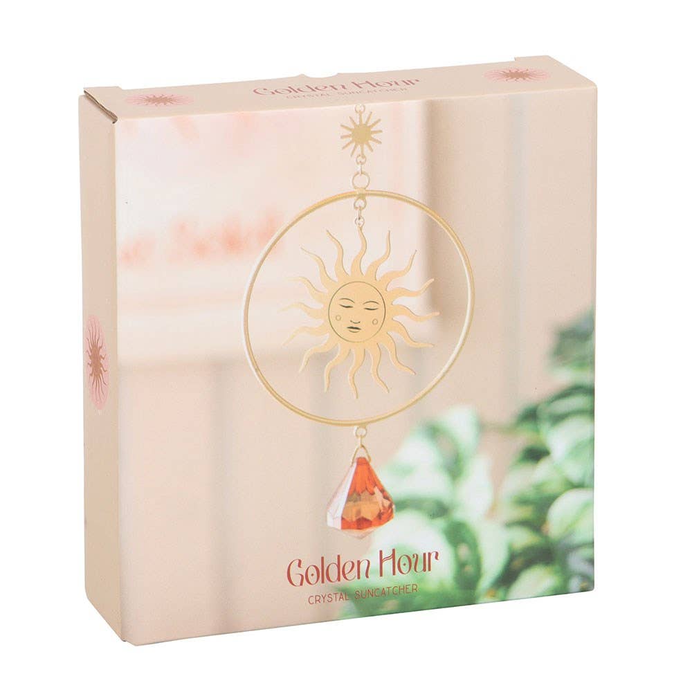 WONDER IMPORTS AUSTRALIA - Wholesale Suncatcher - Golden Hour Metal and Crystal Suncatcher3