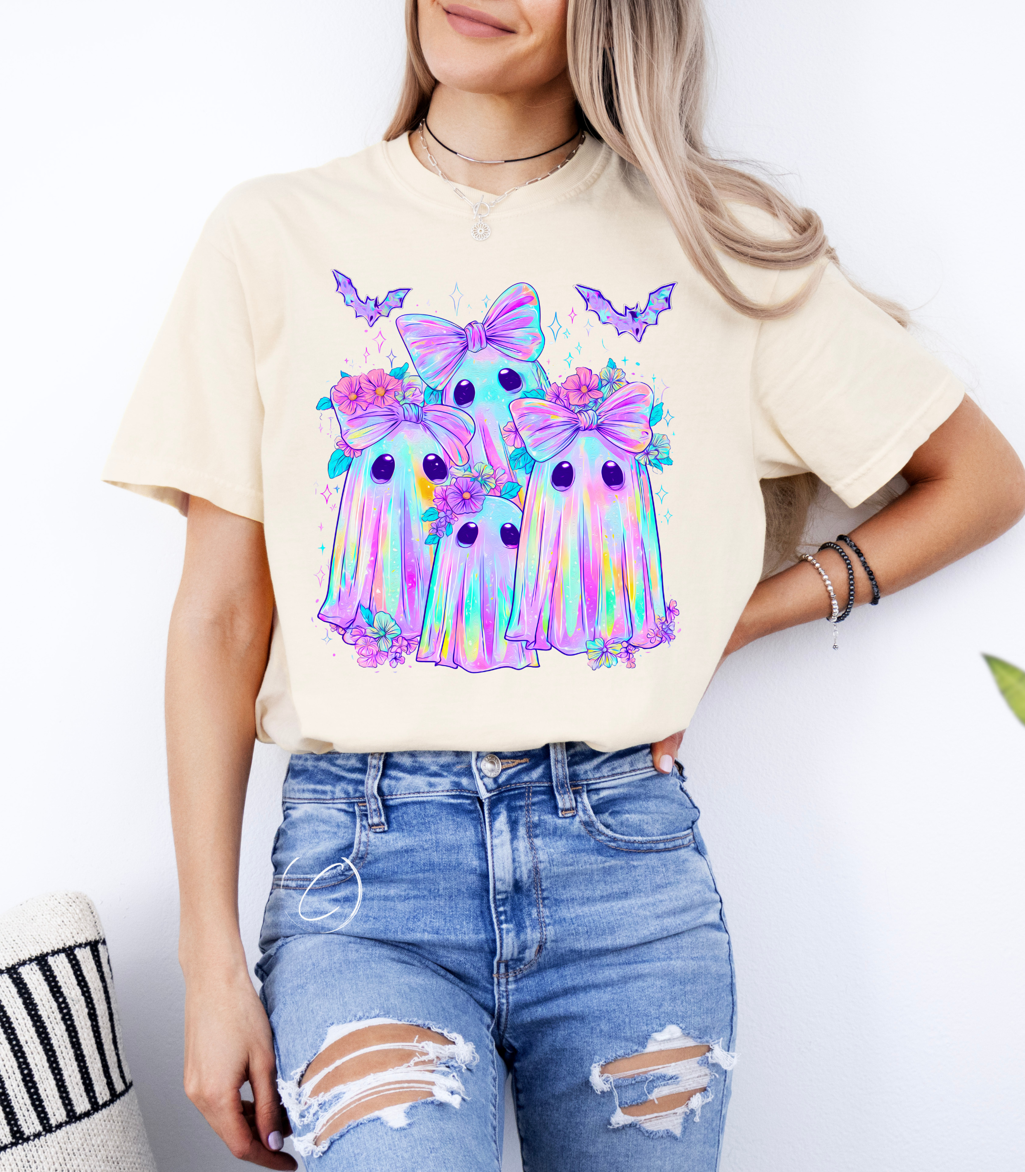 CMD Wholesale - Wholesale T-Shirt (Graphic) - Unisex - Iridescent Ghosts Graphic Tee5