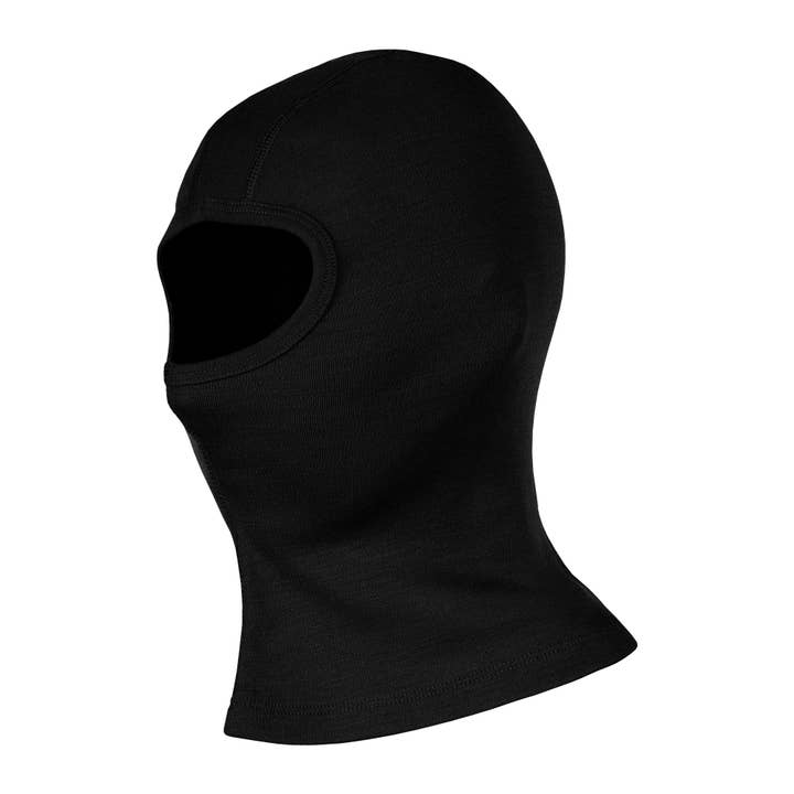 menique - Wholesale Beanie - Kids - Toddler Merino Wool Thermal Balaclava Cherry Red