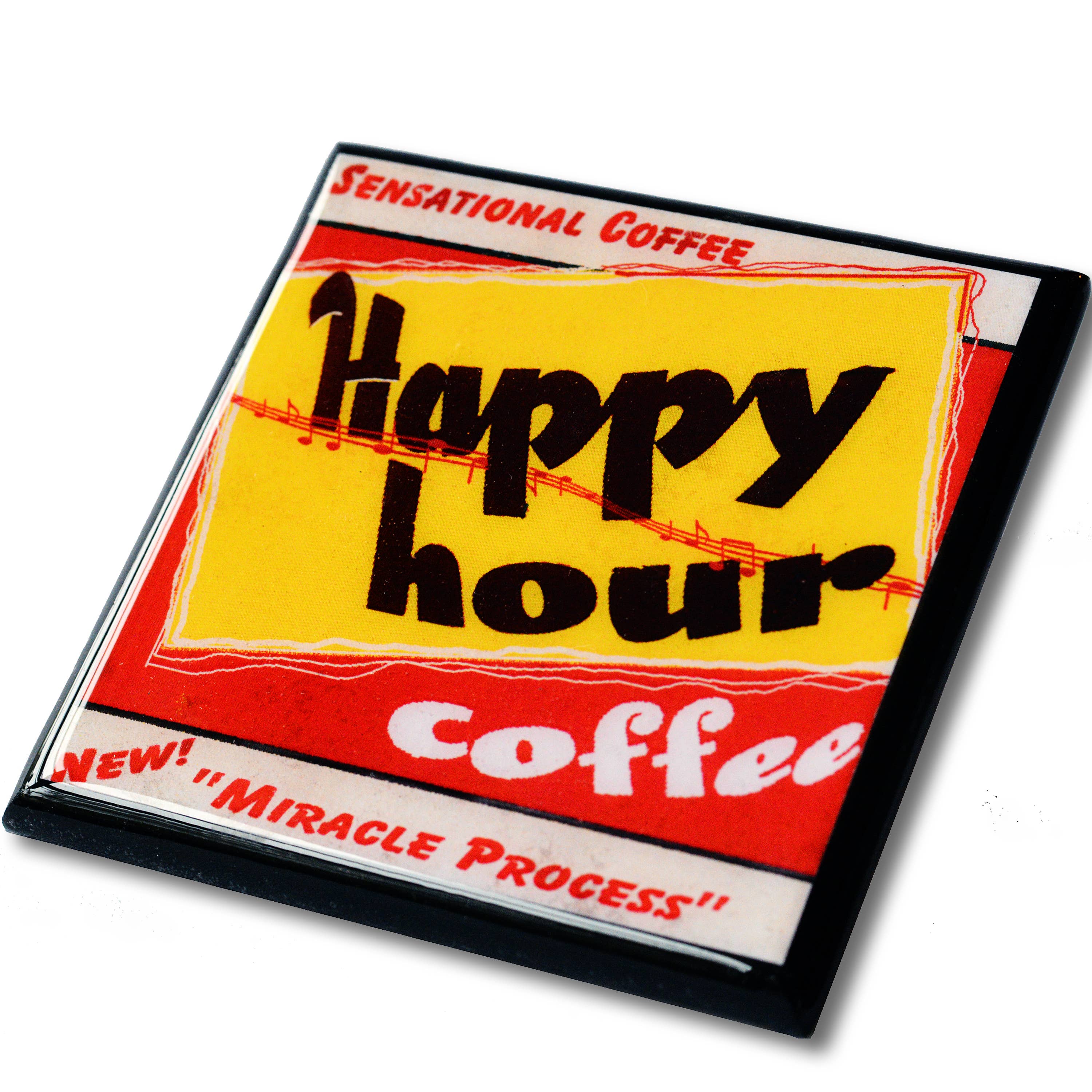 Cheltenham Road - Wholesale Coasters - Not Without My Coffee!  Vintage Coffee Label Coaster Set2