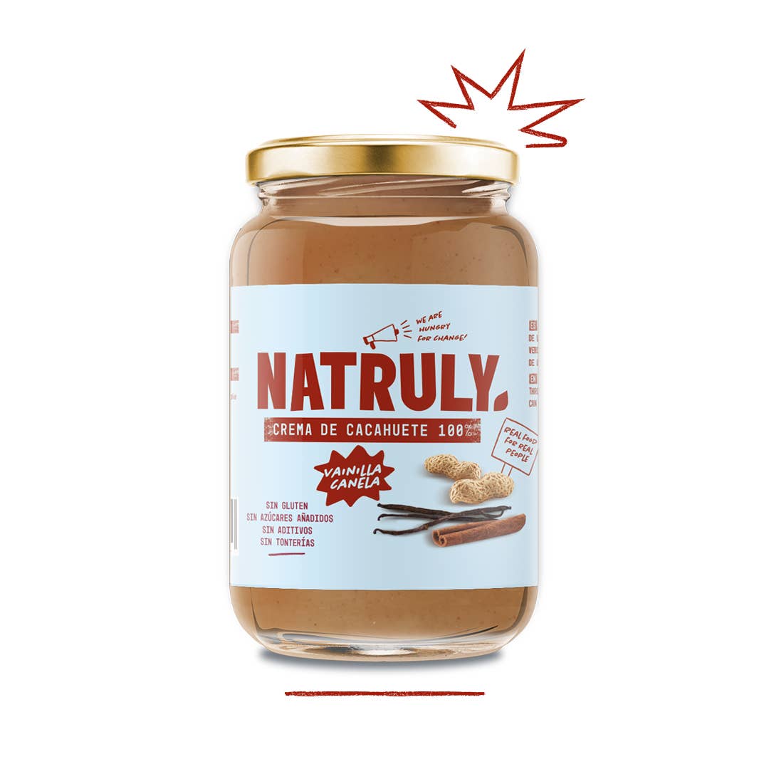 NATRULY SL - Wholesale Nut Butter - Cinnamon Vanilla Peanut Butter