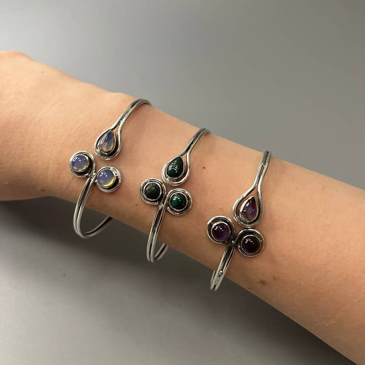 VIE - Wholesale Cuff Bracelet - Silver Plated Adjustable Cuff Bangle58