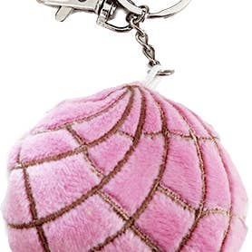 Porta-chaves Pan Dulce Plush Concha por atacado de Xochico