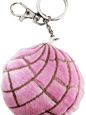 Pan Dulce Plush Concha Key Chain for wholesale by Xochico