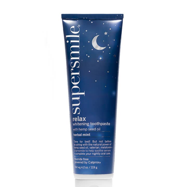 relax whitening toothpaste | hemp for wholesale by Supersmile