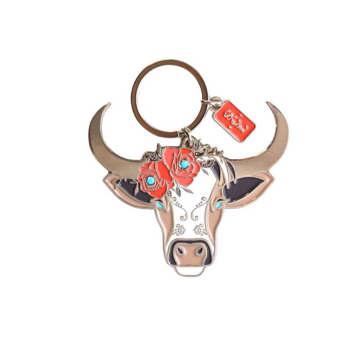 Sophisticated Country Lady – Porta-chaves - Mulher por atacado – Chaveiros Lil Lady Cowgirl com Estojo para Presente4