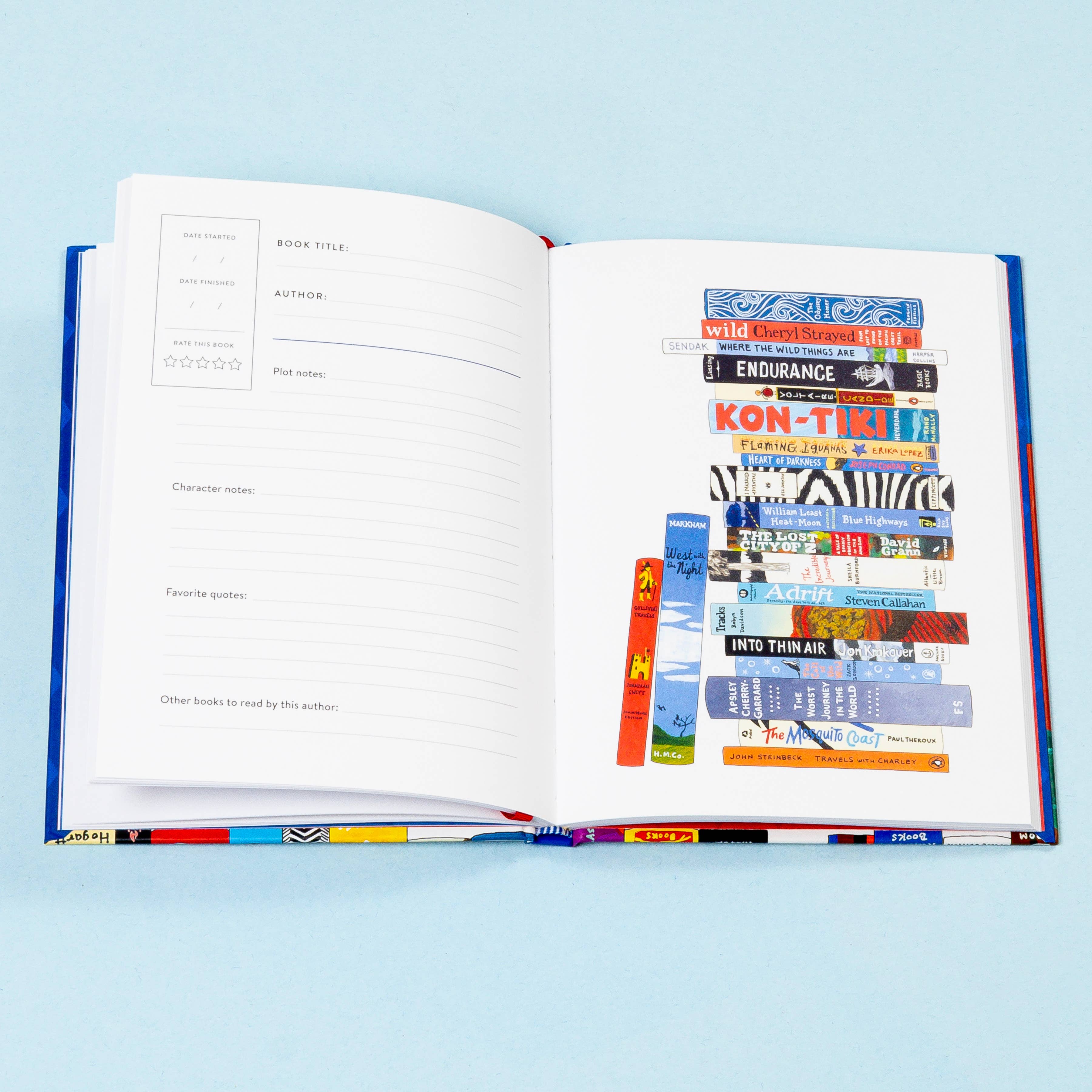 Chronicle Books - Wholesale Journal/Diary - Bibliophile Reader's Journal10