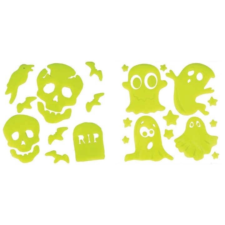 P'tit Clown - Wholesale Sticker - Gel Stickers - Phosphorescent - 20 X 20cm - Random Model2