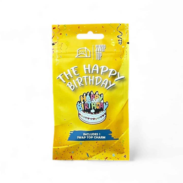 Swap Top - Wholesale Hat Accessory - Women's - The Happy Birthday +1 Charm