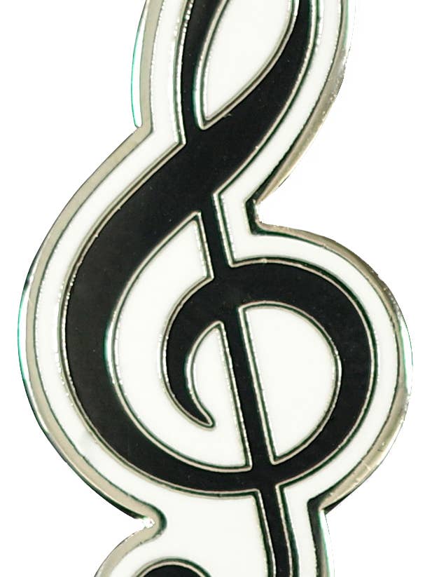 Treble Clef Enamel Pin for wholesale by Peter Pauper Press