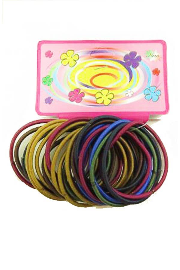 Cap Zone - Wholesale Hair Tie - Dark Neutrals Elastic Hair Ties