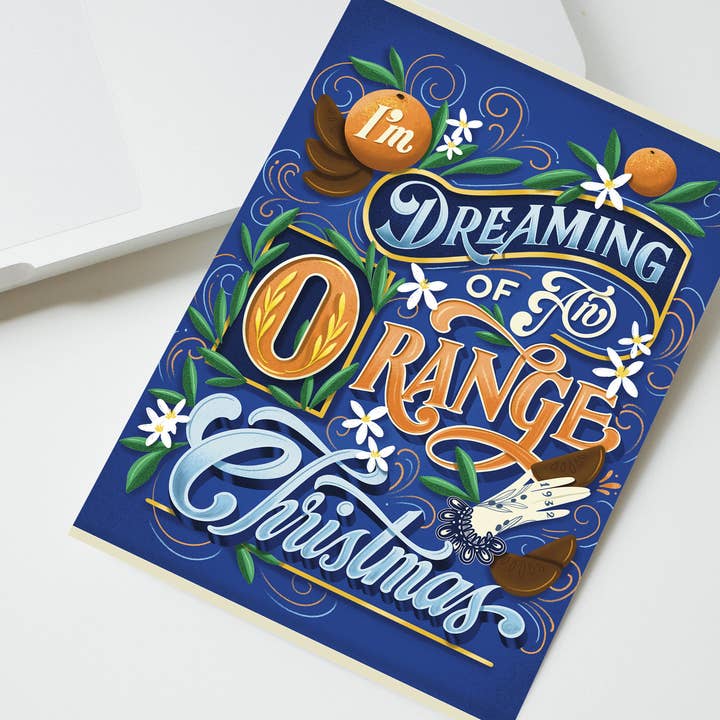 Cartão de Natal - Terry's Chocolate Orange por atacado de To & From Gift Co.