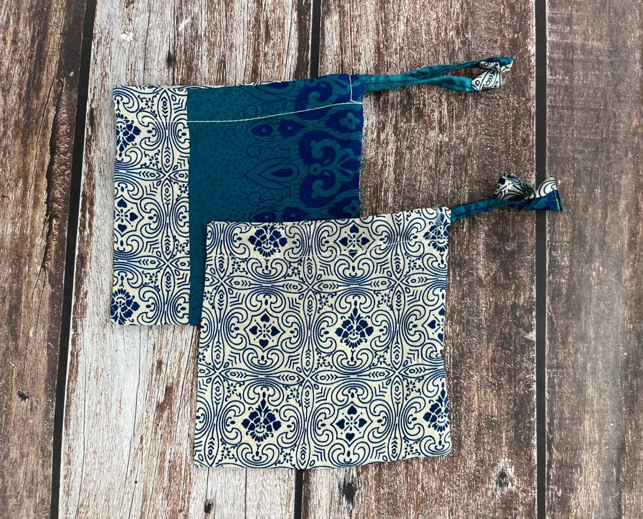 House of Kraft - Wholesale Gift Bag Set/Pack - Gift Pouches | Upcycled Silk Pouch | Pack Silk Gift Pouch3