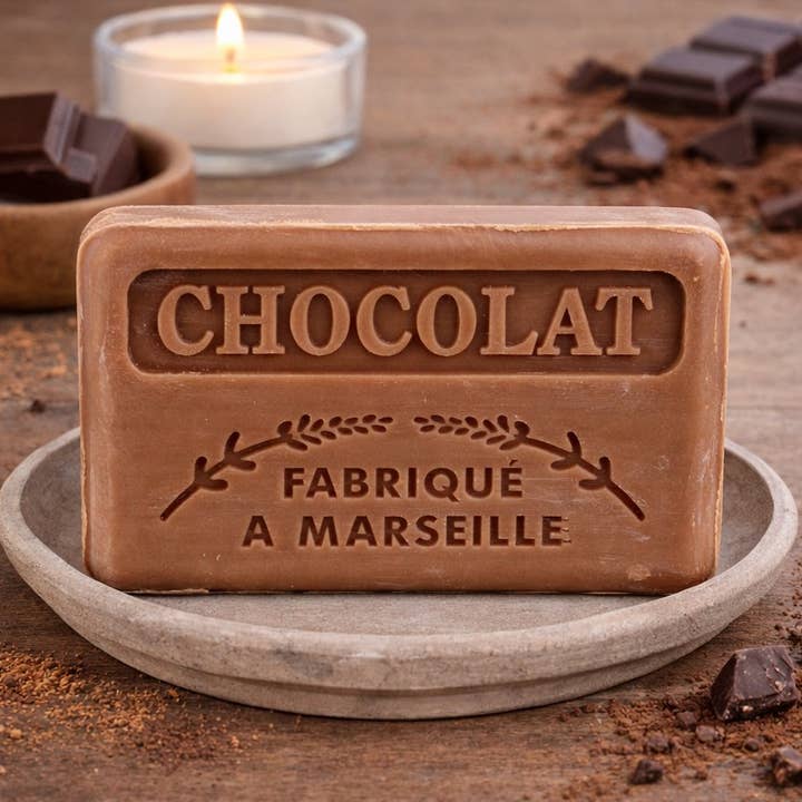125g Chocolate Wholesale French Soap for wholesale by French Soap Wholesale