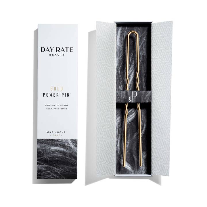 Day Rate Beauty - Vente Épingles à cheveux - Gold Power Pin (épingle à cheveux française de 5,5 pouces ou 7 pouces)