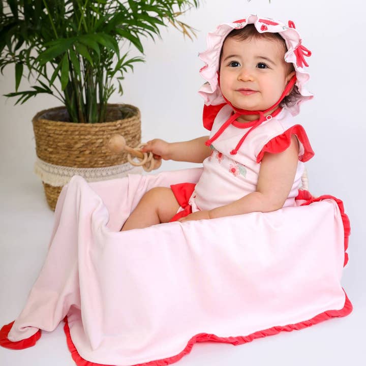 Couverture réversible en coton 80 x 80 cm pour la vente par FS Baby