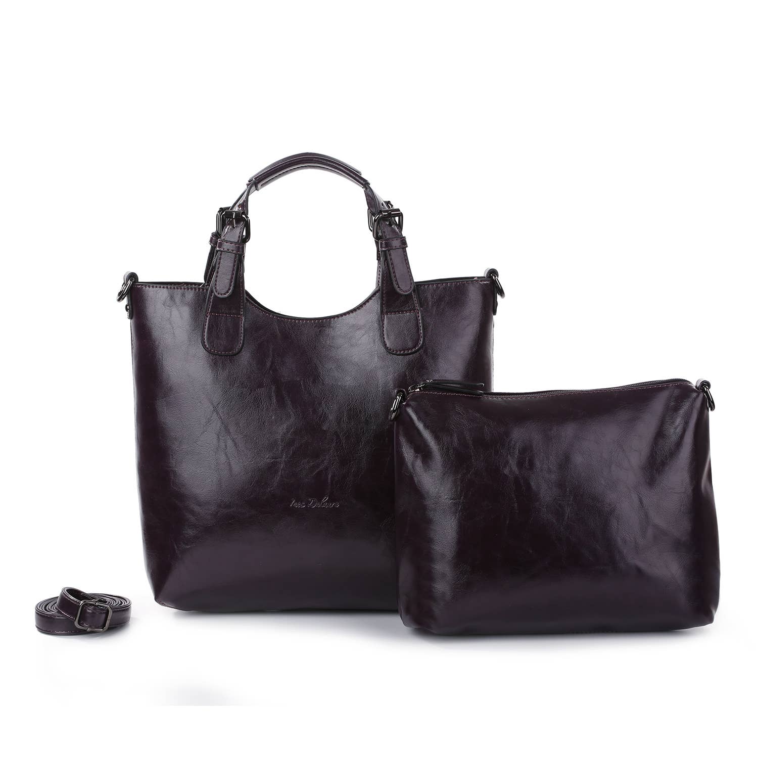 INES DELAURE - Wholesale Tote Bag - Women's - 2 in 1 tote bag40