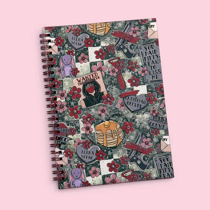 Under dine ar A5 spiralnotesbog for engroshandel hos Posh Paperie