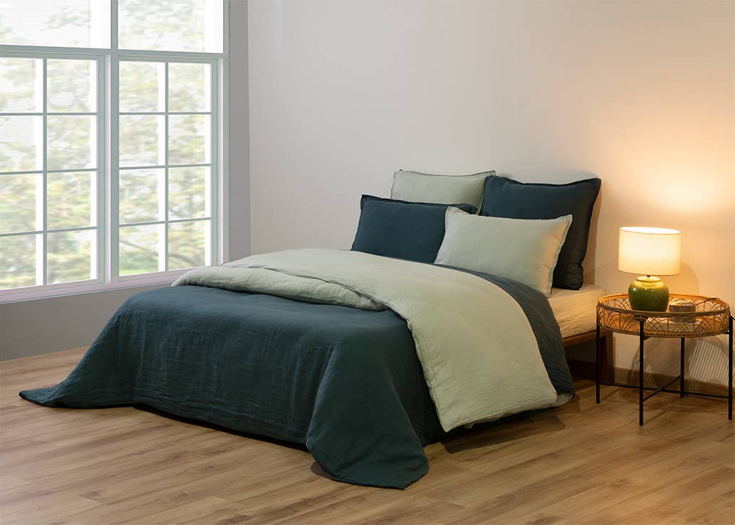 BATON ROUGE - Wholesale Duvet Cover - DUVET COVER 260X240CM 100% WASHED LINEN24