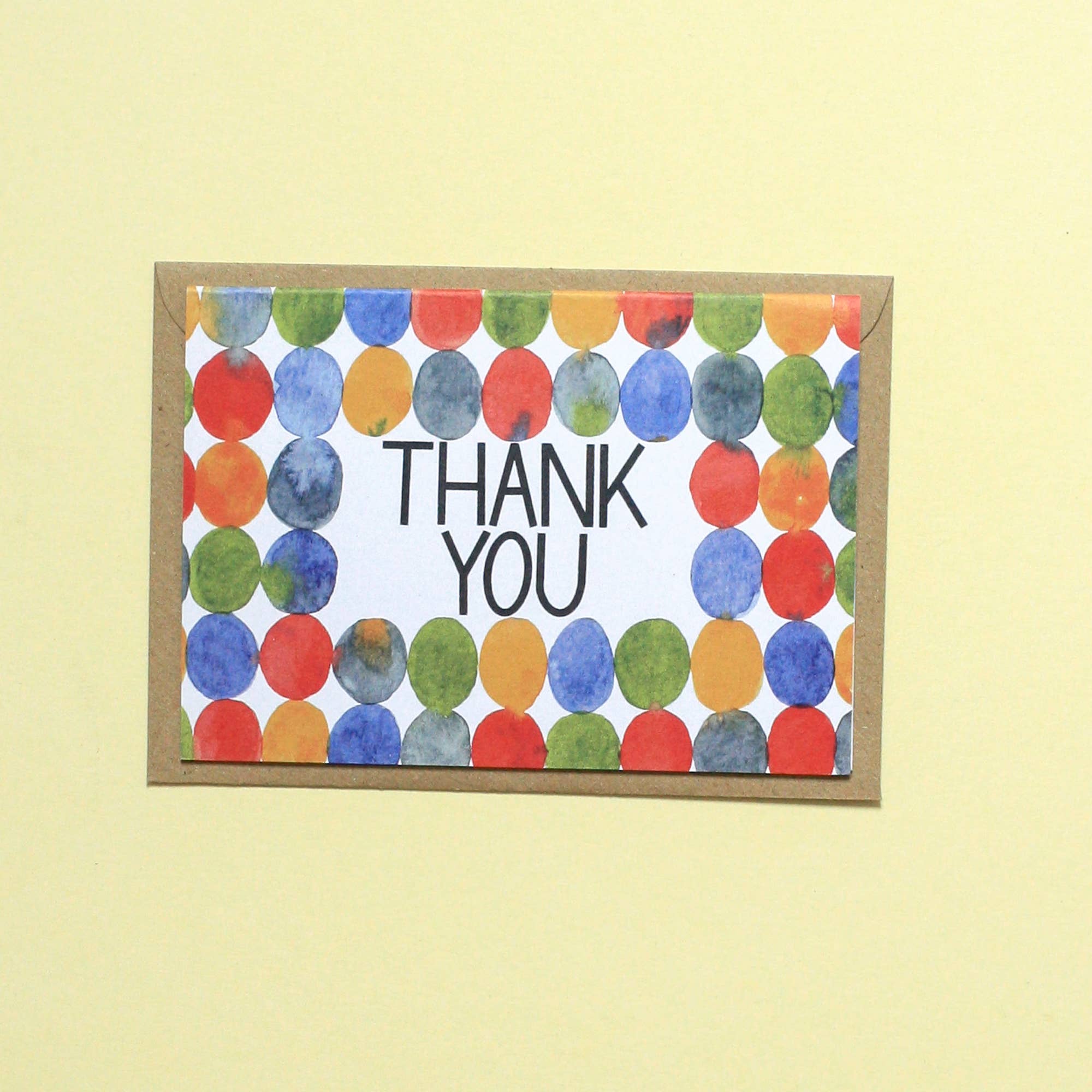 Cathryn Worrell Art and Illustration – wholesale Thank you card – Thank you card