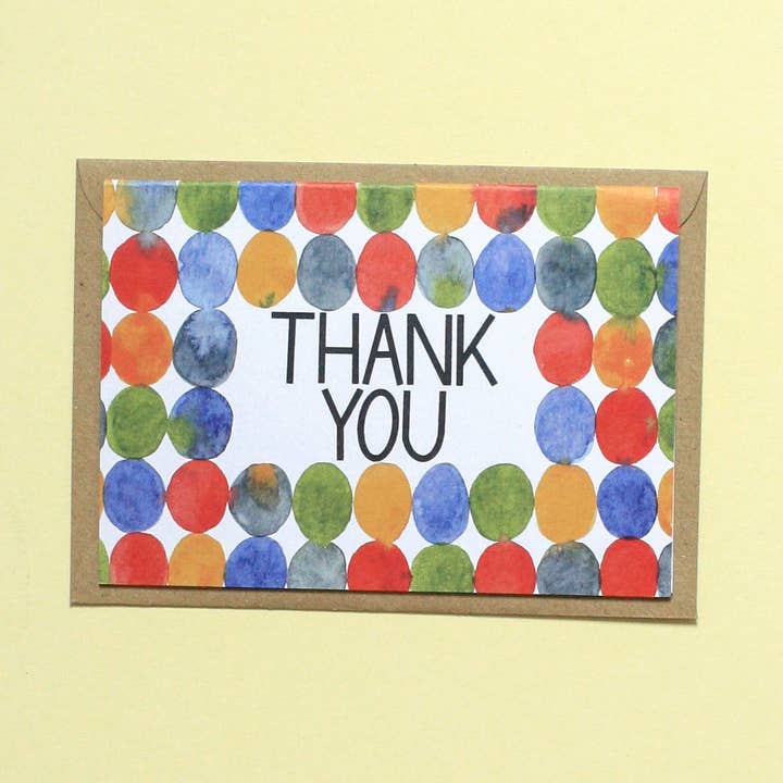 Cathryn Worrell Art and Illustration – wholesale Thank you card – Thank you card0