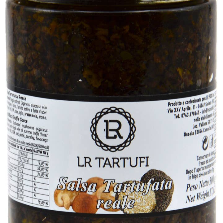 LuxFood-Shop - Vendita all'ingrosso Salse - Salsa al Tartufo Reale 500gr - LR Tartufi