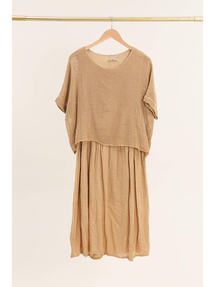 la maison des fibres naturelles – Vestido - Mulher por atacado – Vestido 19056 100% algodão16