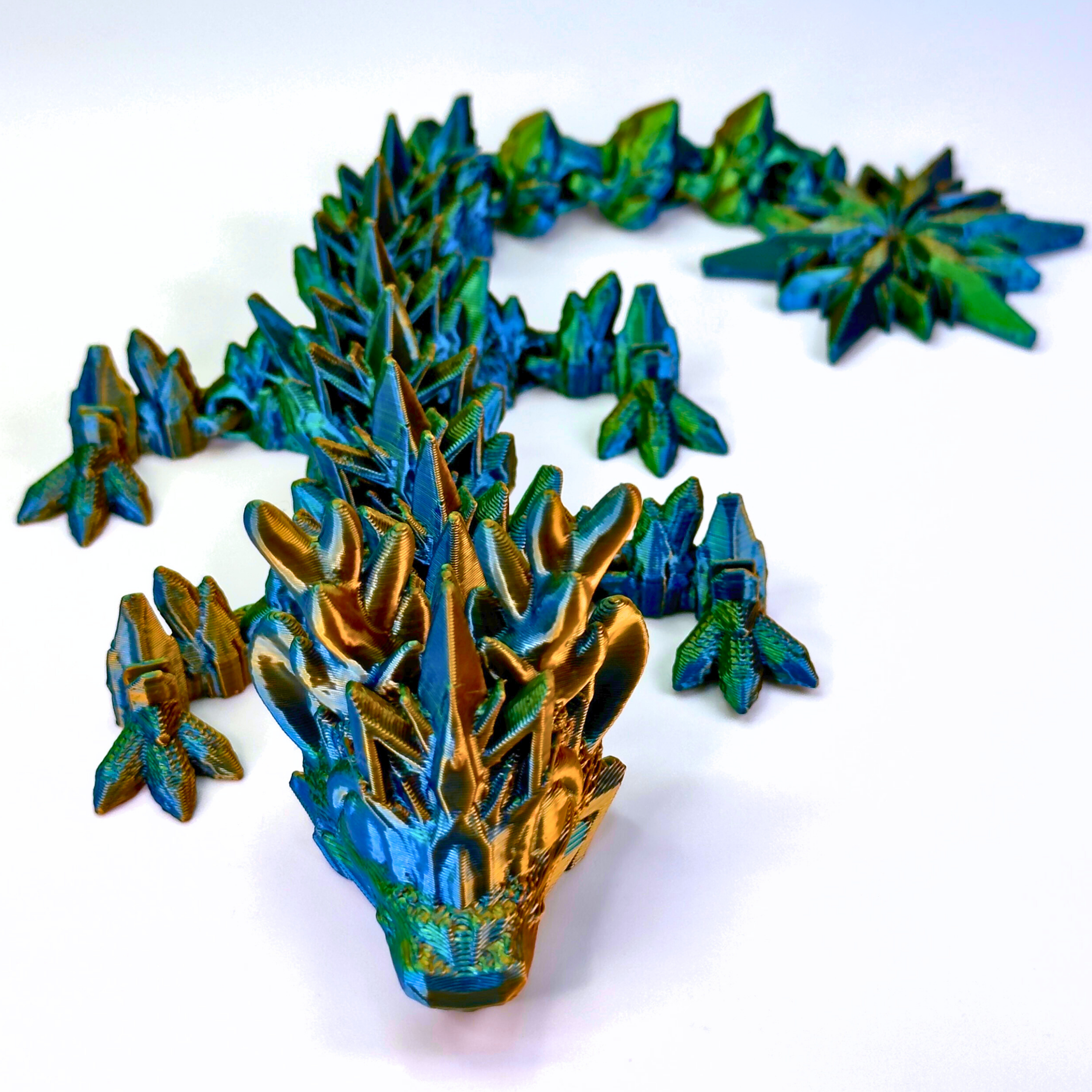 Dragon Fidgets - Wholesale Fidgetspeelgoed - Kinderen - 9" Rendier Sneeuwvlok Winter Draak Fidget Speelgoed1