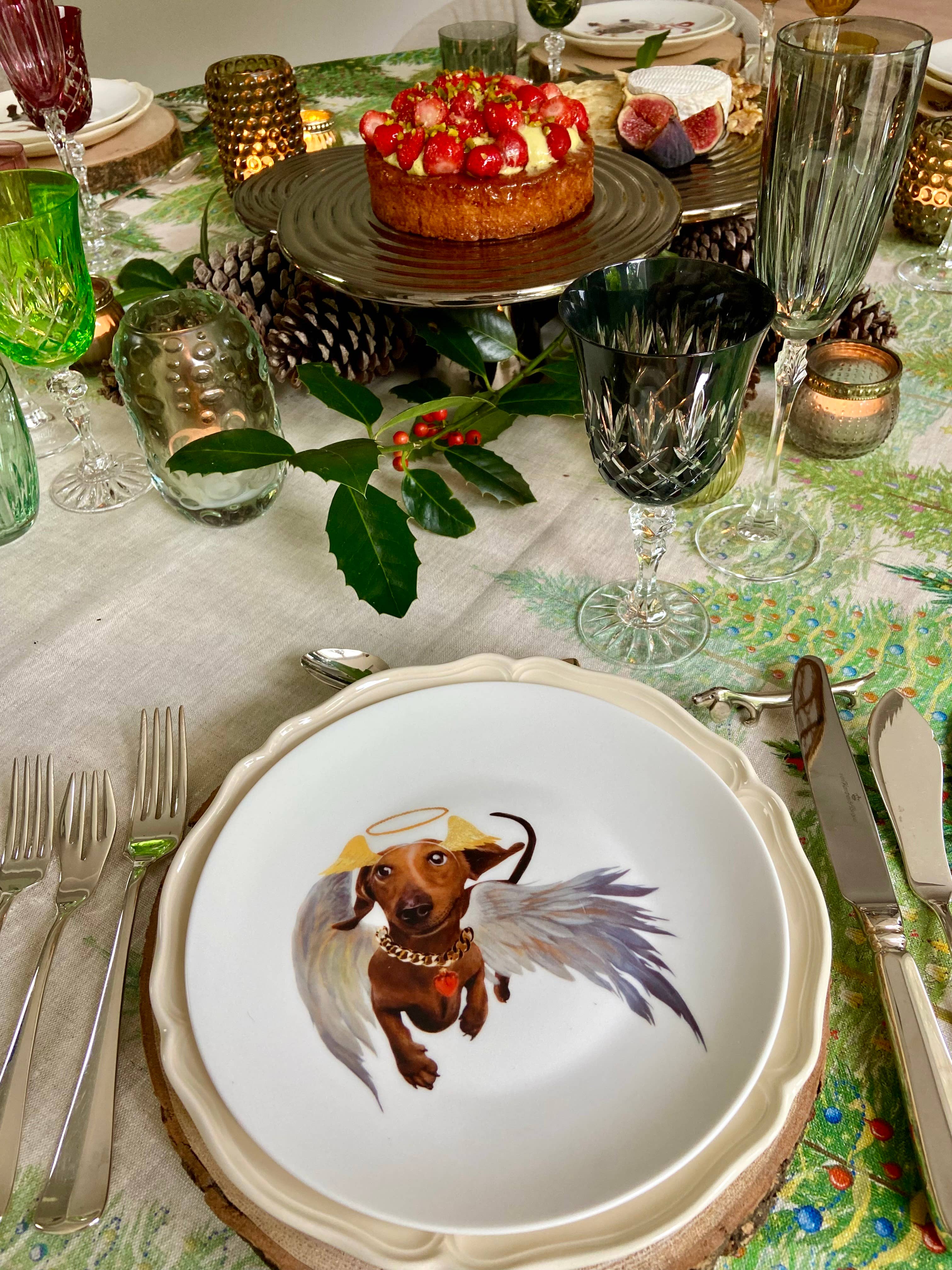 Bordy's – wholesale Tableware set – It's a wienerful Time - Set of 6 Breakfast Plates 19