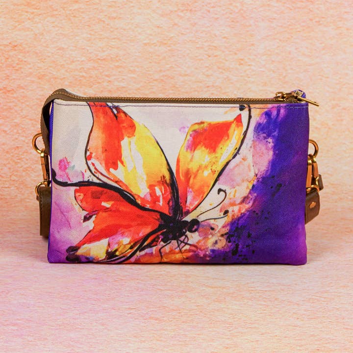 Butterfly Crossbody bag elevates cottage looks for wholesale by ANNGOTI