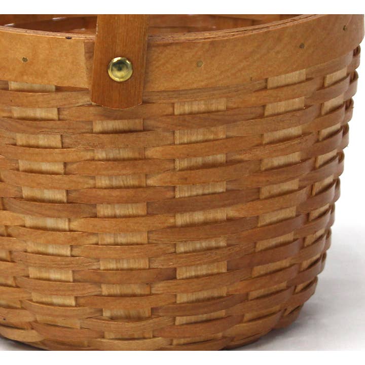 Quickway Imports - Vente Paniers - Petit panier de cueillette de pommes à copeaux de bois