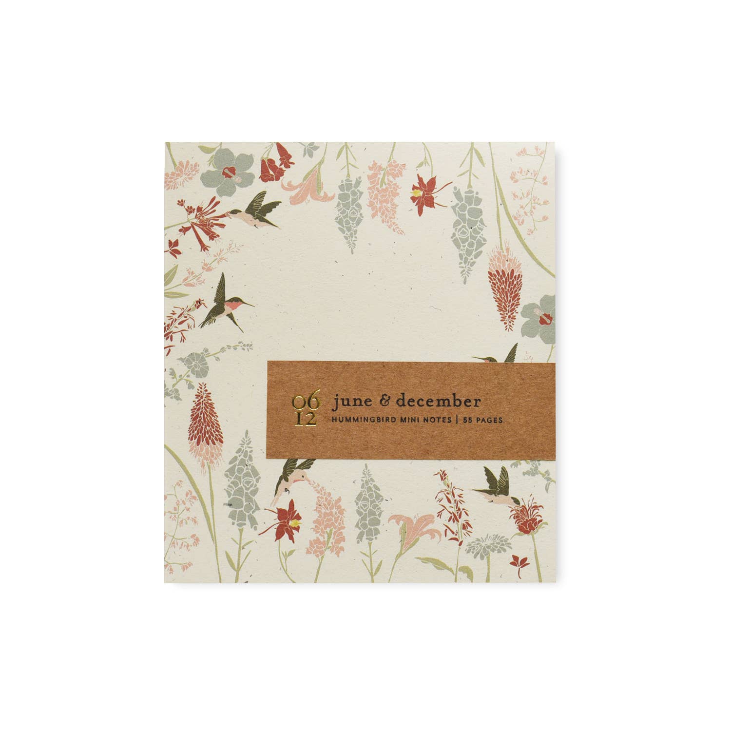 June & December - Wholesale Notepad - Hummingbird Mini Notes / Recycled Notepad