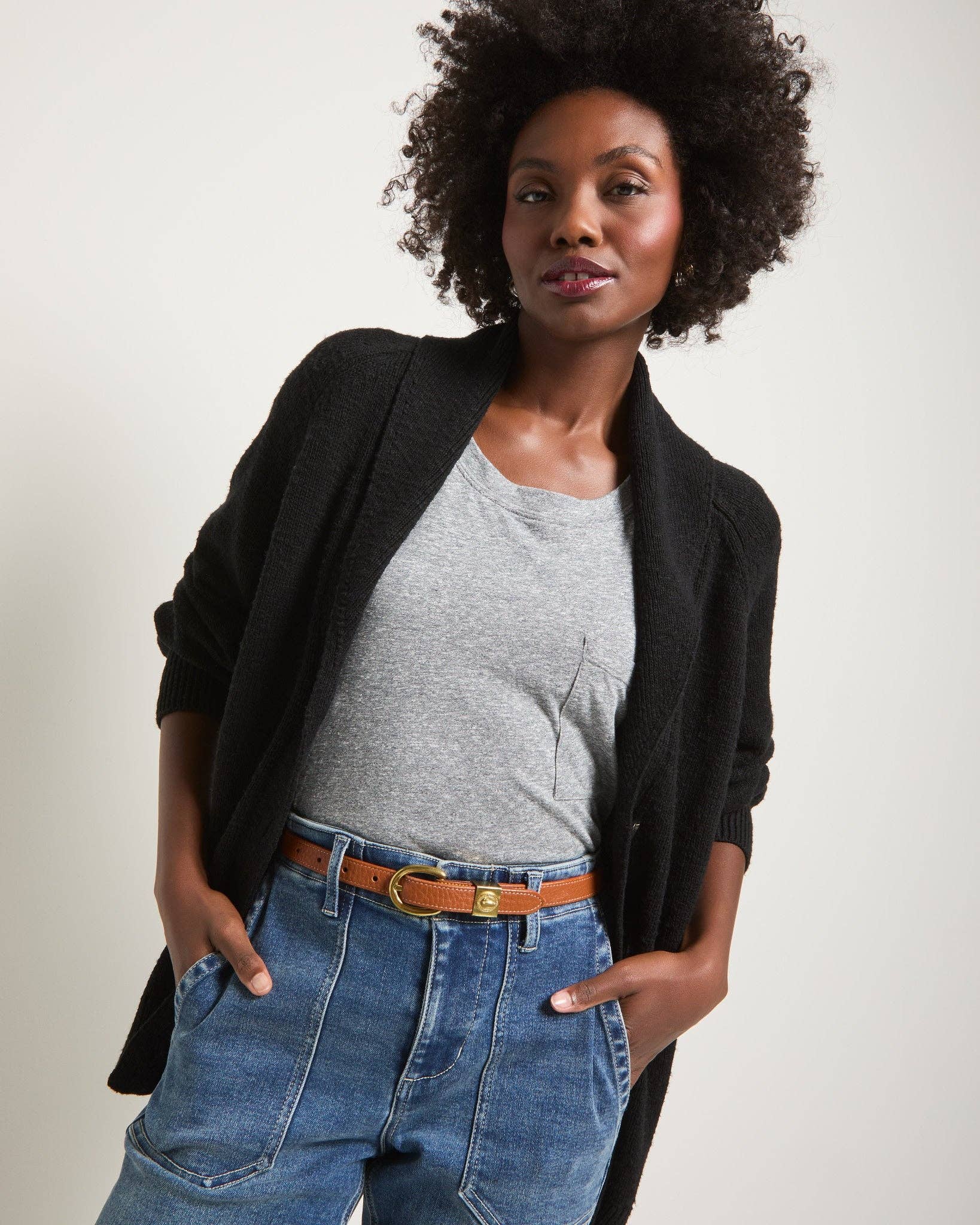 Seventy Eight and Sunny (SEAS) - Wholesale Cardigan - Women's - Aura Shawl Collar Cardigan0