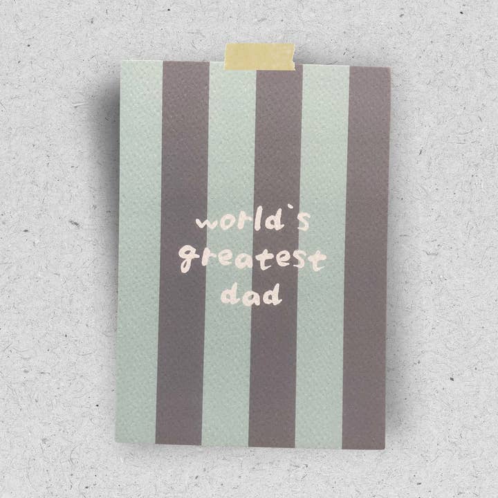 hellopinlin - Wholesale Postcard - Postcard “World's Greatest Dad”0