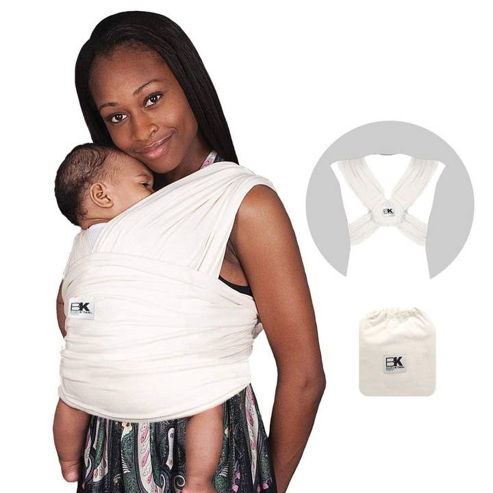 Baby K’tan Organic Baby Carrier - Natural for wholesale on Faire