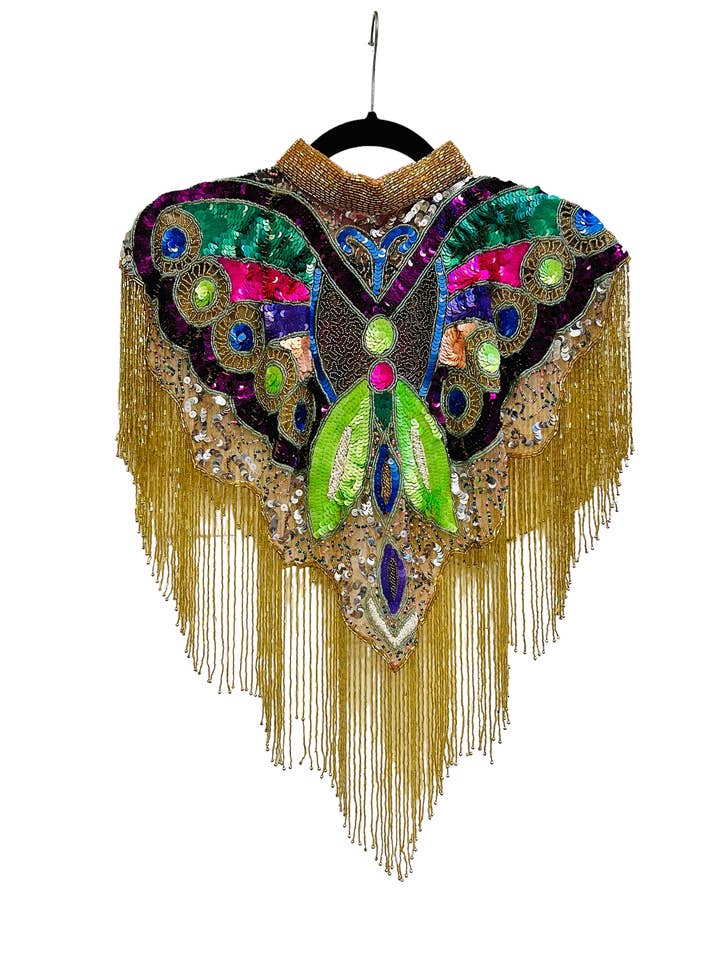 Princess poncho, elegant accessories, fringed poncho for women. for wholesale by Kinomy