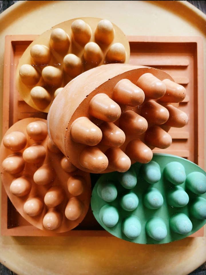 Cement Cellulite Massage Stone for wholesale by A Bit Of Boujie