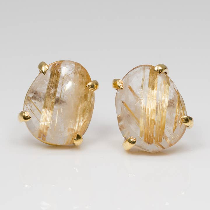 Leslie Francesca Designs – Engroshandel Ørestikkere – Freeform Prong Studs0